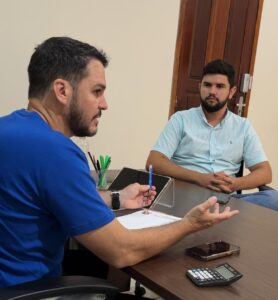 Jackson Leitte visita a Câmara Municipal de Ariquemes em busca de melhorias para o futuro da juventude de Nova Brasilândia d’Oeste